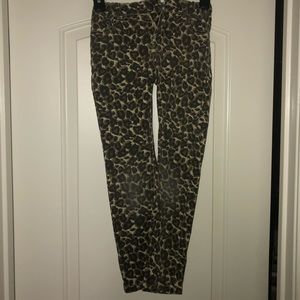 Cheetah jeggings